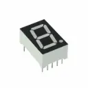 Single Digit Seven Segment Display (Common Anode)