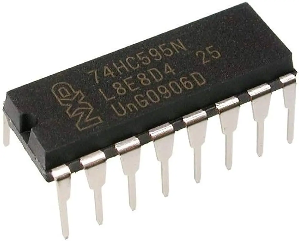 74HC595 - 8-bit Serial-to-Parallel Shift Register IC
