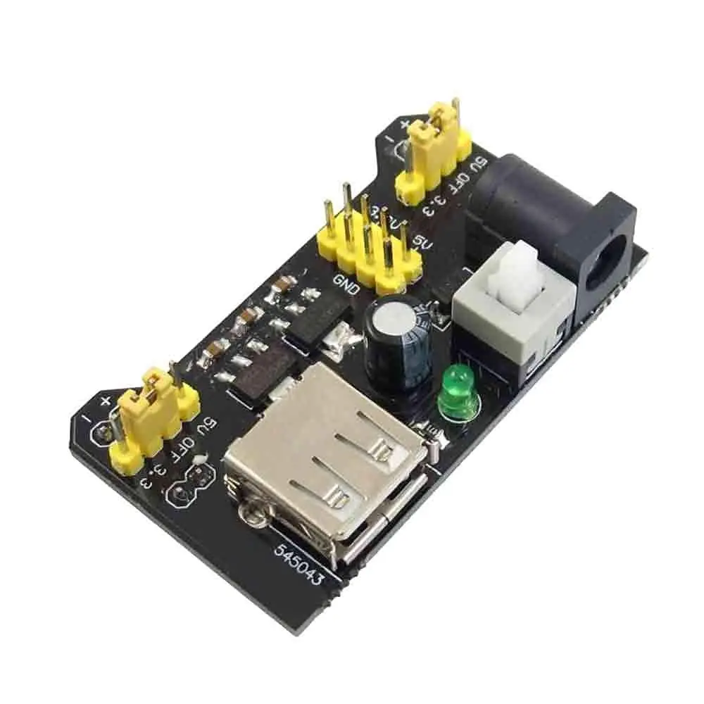 3.3V/5V MB102 Breadboard Power Supply Module