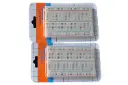 400 Point Mini Breadboard for Electronics Prototyping - Pack of 2
