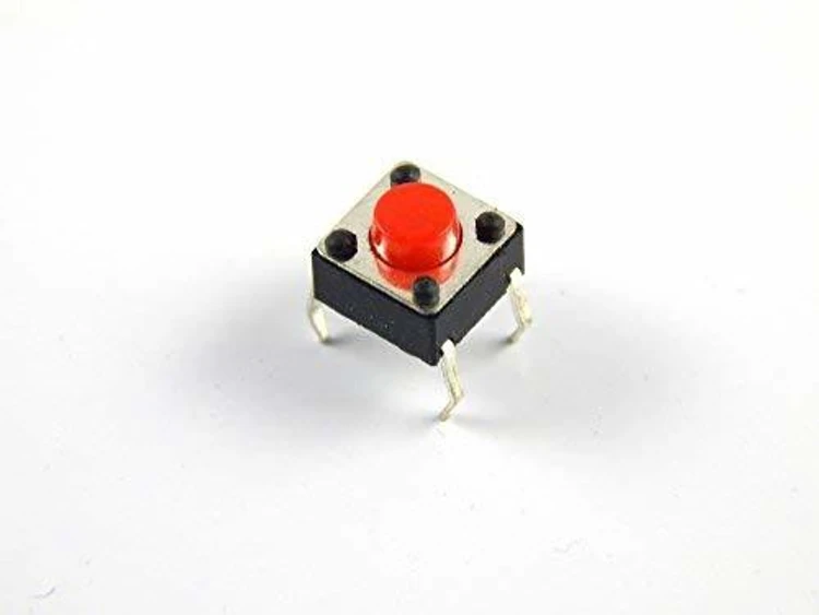 4-Pins tactile push button switch pack of 5