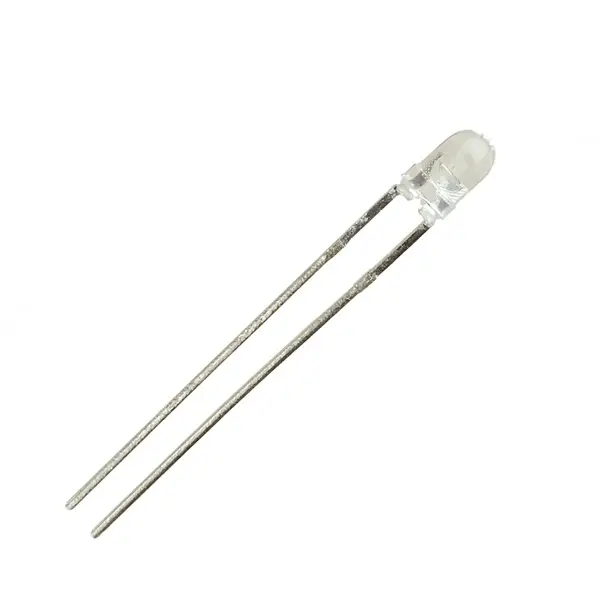 3mm White Led - Pack of 5