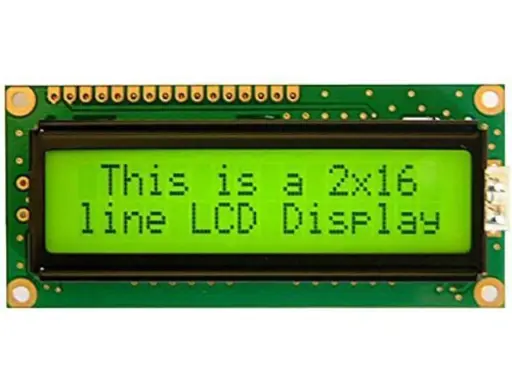 JHD 162A 16x2 Display