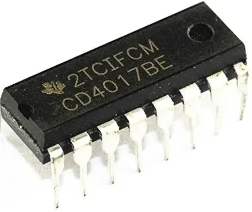 [B3D] CD4017 - Decade Counter IC