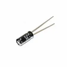 [A4B] 2.2µF, 50v Elec Capacitor - Pack of 5