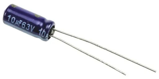 [A4C] 10µF Capacitor, 63v - Pack of 5
