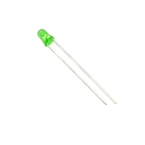 [B8D] 3mm Green Led - Pack of 5
